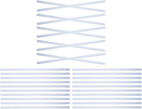 HOMSFOU 30pcs Plastic Slide Binding Bars A4 310mm Length 10mm Spine Width Paper Binders Binding Clips for Report Covers Office and School Use in Kuwait