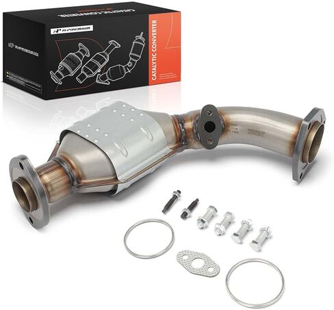 طقم محول حفاز أمامي وخلفي ممتاز مكون من قطعتين متوافق مع Toyota Tacoma 2000 2001 2002 2003 2004، 3.4L، متوافق مع EPA in Kuwait
