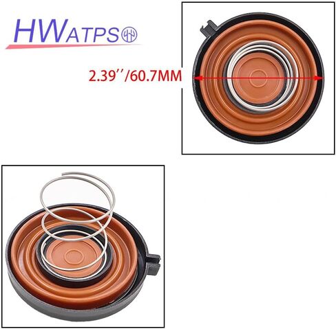 PCV Valve Cover Crank Case Vent Valve Seal Gasket + Diaphragm Cap for Discovery Sport Evoque 2.0L 2019-2025 LR097985 LR174890 in Kuwait
