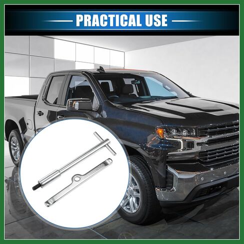 مجموعة مسامير غطاء الصمام على شكل حرف T من Motoforti متوافقة مع Chevy SBC 265 283 302 305 307 327 350 400، سبيكة فضية متينة تدوم طويلاً in Kuwait