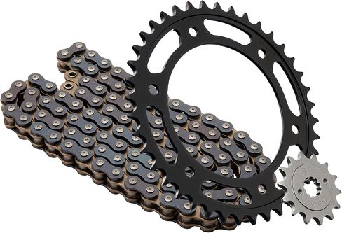 سلسلة Tusk O-Ring 520x106 ومجموعة ضرس أمامية/خلفية من الفولاذ JT متوافقة مع Honda CRF 300L/Rally 2021-2024 in Kuwait