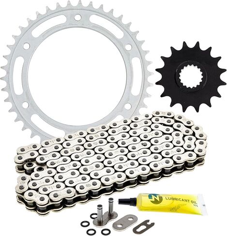 مجموعة سلسلة الاضراس لمحرك NICHE لسيارات BMW F800GS الأمامية 16 الخلفية 42 الأسنان 525VM-X X-Ring 116 وصلات in Kuwait