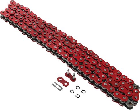 Cycle ATV - Red O Ring Chain & Sprocket Silver 14/39 520-96L fits Honda - 1990-2004 400EX TRX400EX TRX400 TRX 400 EX in Kuwait