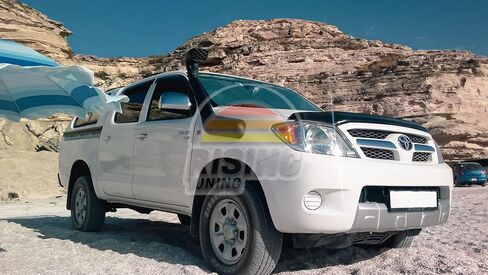 RisingTuning Auto Snorkel Kit Compatible with Toyota Hilux 7 Generation I4 D4D, V6 1GR-FE, KUN26, GGN25, Air Ram Intake Kit in Kuwait