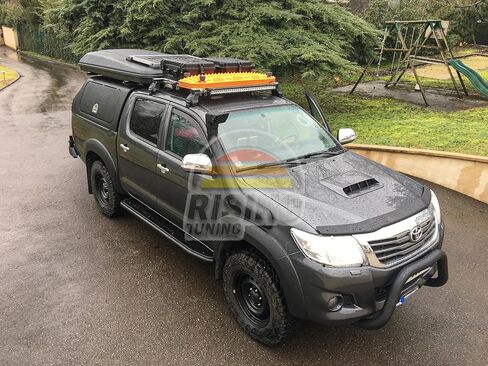 RisingTuning Auto Snorkel Kit Compatible with Toyota Hilux 7 Generation I4 D4D, V6 1GR-FE, KUN26, GGN25, Air Ram Intake Kit in Kuwait