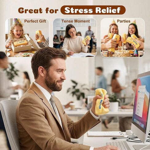 Butter Squishy, Slow Rising Squishy, Butter Squishy Toy Anxiety Relief & Sensory Toys Squeeze Toy Great Gift for Office Party Favor in Saudi Arabia