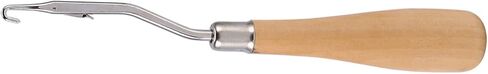 Dioche Wooden Bent Hook Tool for Crafting and Hair Extensions – DIY Rug Making and Knitting Aid in Kuwait