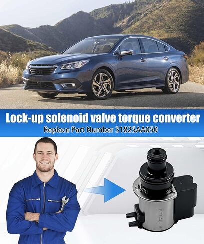 31825AA050 Lock-Up Solenoid Valve 3.2-3.7 Ohms Fits For Subaru Lineartronic CVT TR580 TR690 Torque Converter Solenoid,Replaces 31706AA030 31825AA051 in Saudi Arabia