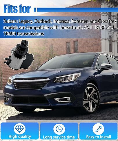 31825AA050 Lock-Up Solenoid Valve 3.2-3.7 Ohms Fits For Subaru Lineartronic CVT TR580 TR690 Torque Converter Solenoid,Replaces 31706AA030 31825AA051 in Saudi Arabia