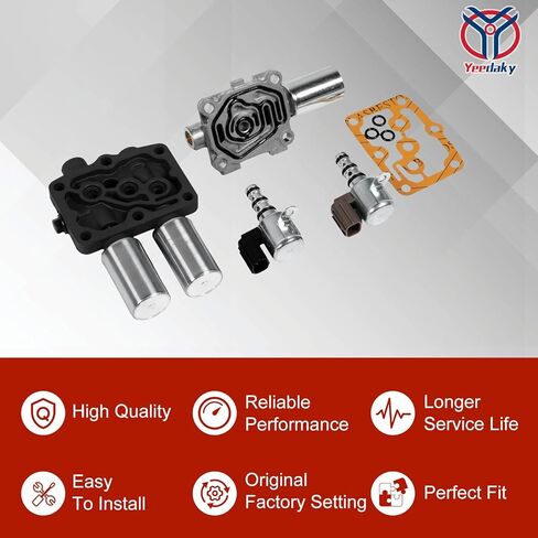مجموعة الملف اللولبي ناقل الحركة مناسبة لـ Accord Odyssey Pilot TL CL MDX 28250-P6H-024 28250-P7W-003 28400-P6H-013 28500-P6H-013 in Kuwait