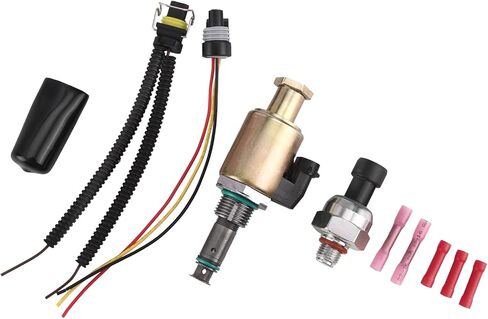 IPR Injector Pressure Regulator Valve Compatible with Ford F Super 1995-1997, F250 F350 F450 F550 Super Duty 1999-2003 E350 7.3L V8 Replace IPR315 F81A9C968AA in Kuwait