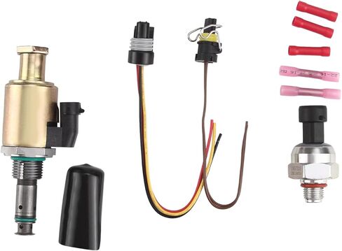 IPR Injector Pressure Regulator Valve Compatible with Ford F Super 1995-1997, F250 F350 F450 F550 Super Duty 1999-2003 E350 7.3L V8 Replace IPR315 F81A9C968AA in Kuwait