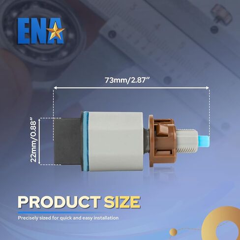 ENA Brake Light Switch Compatible with Toyota Lexus Prius Prime Camry Prius C C-HR CHR ES350 ES300h 1.8L 2.0L 2.5L 3.5L l4 V6 2016 2017 2018 2019 2020 2021 2022 Replaces SLS613 w/ 7 Pins in Kuwait