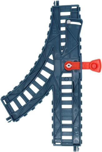 THOMAS & FRIENDS Replacement Part for Fisher-Price Crystal Caves & Trains Mega Set HHV21 - Replacement Blue Left Turn Track Piece with Switch - TL in Saudi Arabia