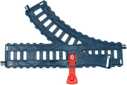 THOMAS & FRIENDS Replacement Part for Fisher-Price Crystal Caves & Trains Mega Set HHV21 - Replacement Blue Left Turn Track Piece with Switch - TL in Saudi Arabia