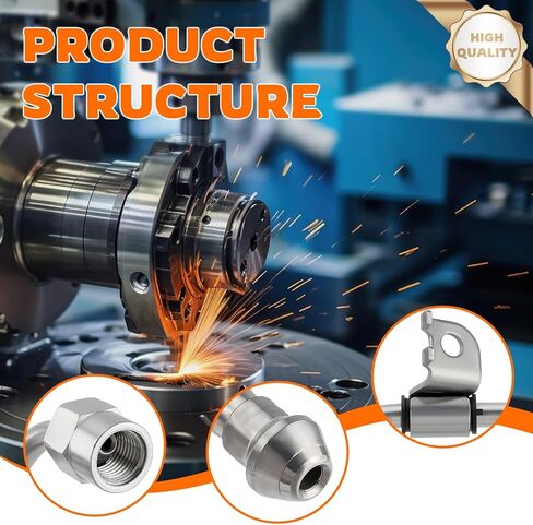 GoaMotors Fuel Joint Pipe Compatible with Honda Civic Si 2017-2020 CRV 2017-2020 Accord 2018-2020 Replace 16012-5PA-315 in Kuwait