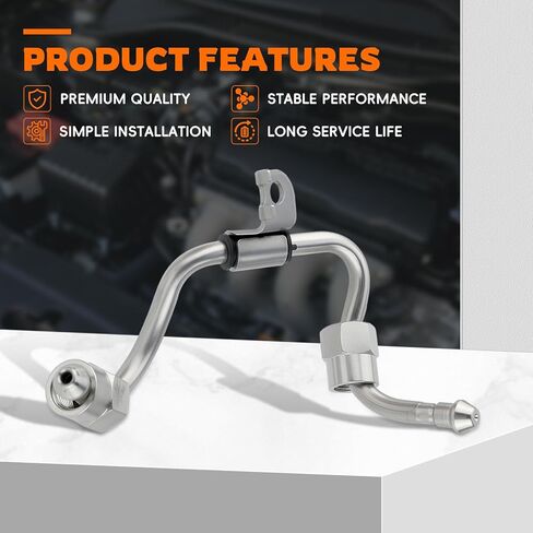 GoaMotors Fuel Joint Pipe Compatible with Honda Civic Si 2017-2020 CRV 2017-2020 Accord 2018-2020 Replace 16012-5PA-315 in Kuwait