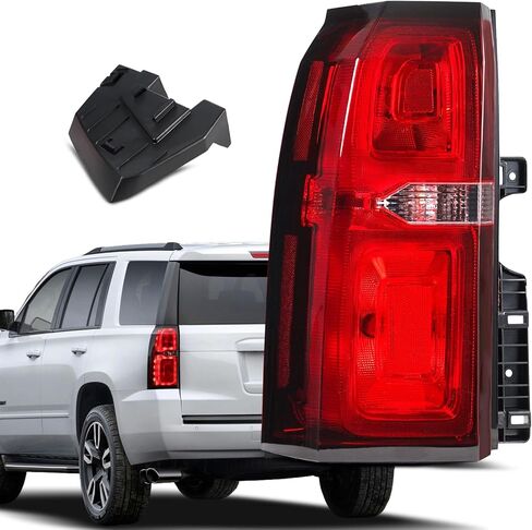 مجموعة ضوء الذيل متوافقة مع 2015 2016 2017 2018 2019 2020 Chevy Tahoe Suburban OEM الضوء الخلفي مصباح الفرامل الخلفي Led Taillamp الجانب الأيسر للسائق استبدال 84467058 GM2800264 in Kuwait