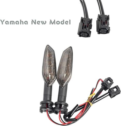 LED Turn Signal Lights Compatible with yamaha YZF-R3/R6/R7,mt03/06/07/09 Front & Rear Blinker Lamps，Fit the original vehicle's mounting holes with PLUG&PLAY (Yamaha New Model​​) in Kuwait