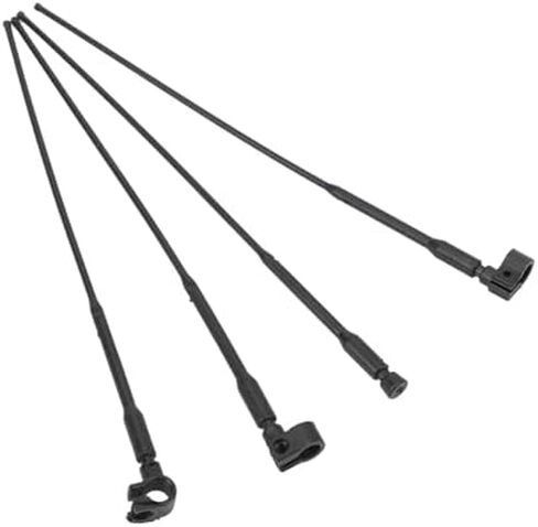 4pcs RC Simulation Antenna, Decoration Accessories Compatible with Axial SCX10 90046 UTB10 Capra RC Crawler Car in Kuwait