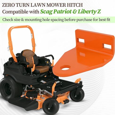 Lawn Mower Trailer Hitch, Heavy Duty Steel Zero Turn Trailer Hitch Compatible with Scag Patriot Liberty Z, Lawn Mower Hitch Repalcement for Scag Accessories,Lawns Tractor Hitchs Replacement in Saudi Arabia