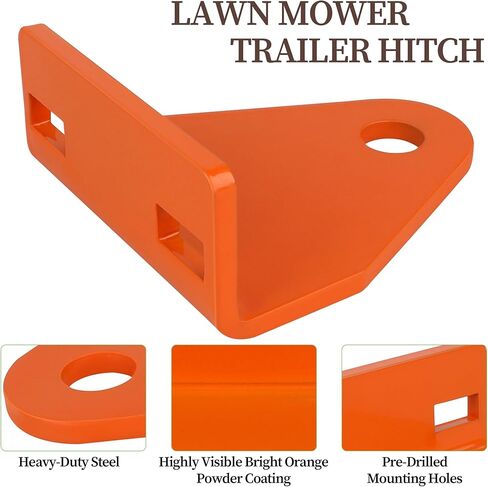 Lawn Mower Trailer Hitch, Heavy Duty Steel Zero Turn Trailer Hitch Compatible with Scag Patriot Liberty Z, Lawn Mower Hitch Repalcement for Scag Accessories,Lawns Tractor Hitchs Replacement in Saudi Arabia