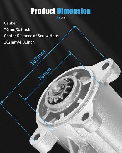 Starter Motor Compatible for Ford for Ford F-150 5.4L 1999-2010, F-350 Super Duty 6.2L 2011-2013, F-150 5.0L 2011-2013, 1.4kW/ 12 Volt Starter 6646 SFD0024 in Saudi Arabia