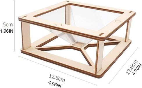 3d Hologram Projector for Smartphone – Pyramid Display Stand Video Projector for 3.5-6 Inch Mobile Phones Business and Personal Entertainment in Saudi Arabia