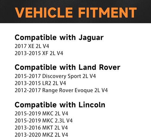 مجموعة من 4 ملفات إشعال UF670 متوافقة مع 2.0L L4 Ford Focus Escape Explorer Fusion Edge Lincoln MKC MKZ 2.3L 2.5L Turbo 2012 2013 2014 2015 2016 2017 2018 2019 in Kuwait