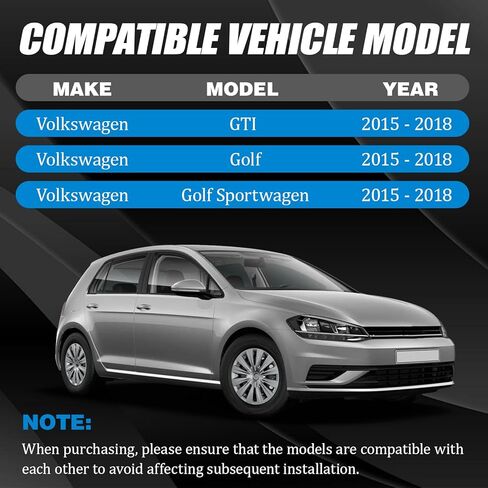 كابل تحرير غطاء المحرك متوافق مع Volkswagen GTI/Golf/Golf Sportwagen 2015 2016 2017 2018 استبدال 5G1823531C in Kuwait