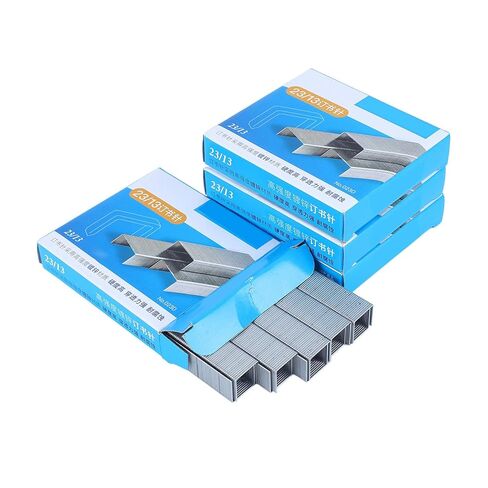 4000Pcs Heavy Duty Staples, 100 Sheet Capacity, 23/13 Thicken Metal Staple for Office, Home or Classroom Desktop Use in Saudi Arabia