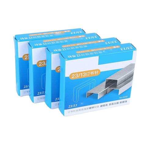 4000Pcs Heavy Duty Staples, 100 Sheet Capacity, 23/13 Thicken Metal Staple for Office, Home or Classroom Desktop Use in Saudi Arabia