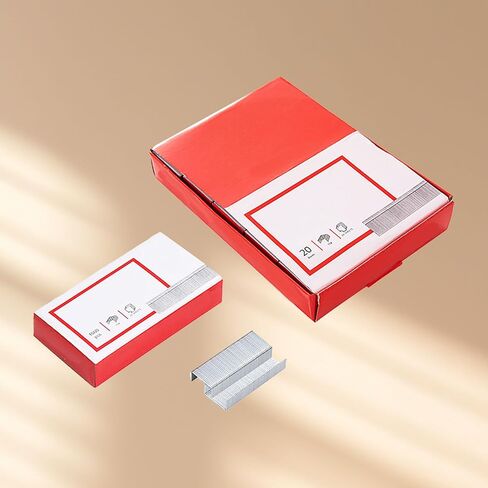 Omabeta Number 10 Smoothing Electroplated Metal Fast Stapling Staple for Office Desktop Staplers, 1000Pcs Per Box for Office Work and School in Kuwait