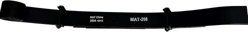5-Leaf Slipper Spring for 10,000 lb Trailer Axles, 30-1/2 Inch Free Length, 2-1/2 Inch Width, Rubber Bushing, Heavy-Duty, 1 Piece in Saudi Arabia