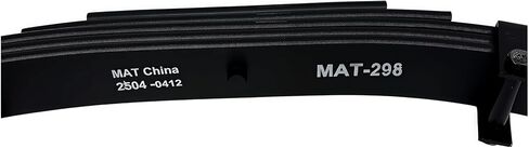 5-Leaf Slipper Spring for 10,000 lb Trailer Axles, 30-1/2 Inch Free Length, 2-1/2 Inch Width, Rubber Bushing, Heavy-Duty, 1 Piece in Saudi Arabia
