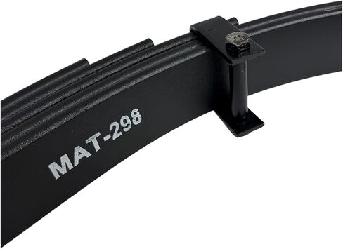 5-Leaf Slipper Spring for 10,000 lb Trailer Axles, 30-1/2 Inch Free Length, 2-1/2 Inch Width, Rubber Bushing, Heavy-Duty, 1 Piece in Saudi Arabia