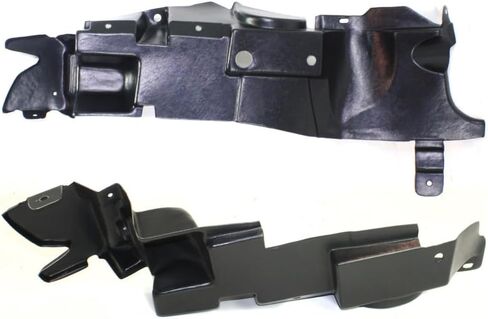 KarParts360 لسيارة Chevy Malibu 2004 2005 2006 2007 2008 دروع رذاذ المحرك وجانب السائق والراكب | زوج | تحت الغطاء | بديل لـ GM1228129، GM1228128 | 15285242, 15809319 in Kuwait