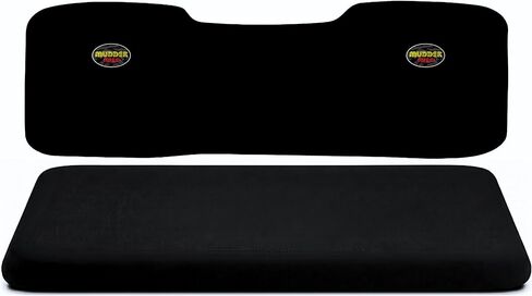 Padded Neoprene Seat Covers Compatible with Polaris Ranger 570 Full-Size, 800, SP 570 (2011-2026) Full Bench 2pc UTV Set, Black in Saudi Arabia