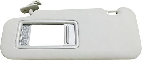 Sun Visor for 2014-2018 Mazda 3 Mazda 6 Left Driver & Right Passenger Side SunVisor for Mazda 3 BM/BN Mazda 6 GJ 2014-2017 2018 with Mirror Sun Protection Shade Sunshade-Gray(Without Light) in Saudi Arabia
