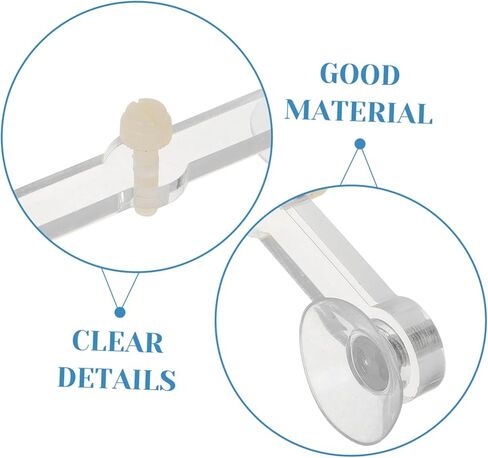 1 PC Windshield Repair Kit Windshield Crack Repair Glass Repai·r Tool Window CrackRepair Kit Transparent Plastic Suction Cup Expander Only No Fluid for Car Glass CrackRepair Formula Support in Kuwait