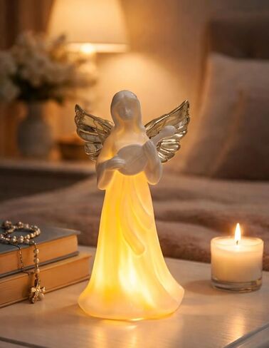 ADAVAS.Y&G Ceramic Praying Angel Figurine Best Gift for Loved Ones (Blessed) in Kuwait