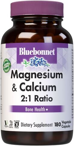 BlueBonnet Calcium Citrate Plus Magnesium Vegetarian Capsules, 90 Count in Saudi Arabia