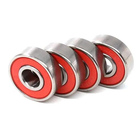 10pcs 608 2RS 8x22x7mm Red Skateboards Wheels ABEC-9 Shafts Tool Skate Scooter Steel Bearings in Kuwait