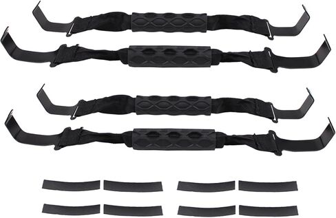 Front and Rear Top Roof Roll Bar Grab Handles Grip for Jeep Wrangler 2018-2026, Gladiator 2020-2025 in Saudi Arabia