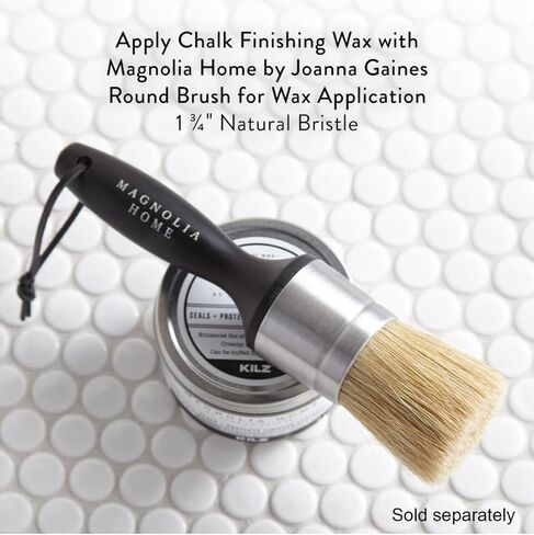 KILZ Magnolia Home by Joanna Gaines Finishing Wax to Protect and Seal Chalked Surfaces, DARK - 5.7 Oz. in Kuwait