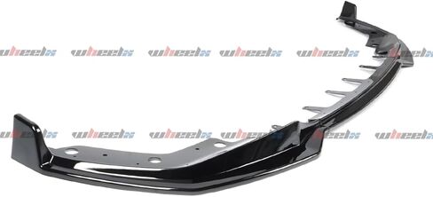 الشفة الأمامية متوافقة مع BMW G20 330e 330i M340i M-Sport 3-Series 2019-2022، MP Style Bumper Air Dam Lower Chin Spoiler Splitter، جسم الحماية (أسود لامع) in Kuwait