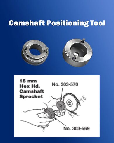 Engine Timing Tool Kit Compatible with Ford 4.6L 5.4L V8 and 6.8L V10 Engine 1992-2004 with Camshaft Positioning Tool Camshaft Holding Tool Replace 303-557 303-380 303-569 303-570 303-413 in Saudi Arabia