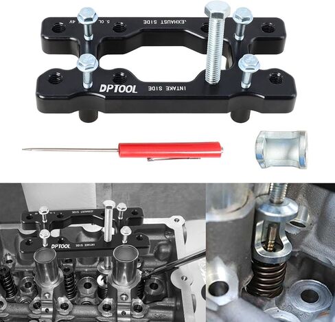 مجموعة أدوات توقيت المحرك DPTOOL متوافقة مع Ford Mustang F150 5.0L Coyote 2010-2017، متوافقة مع محرك Gen 1 & Gen 2 5.0 Coyote مع أداة ضاغط زنبركي صمام عمود الحدبات in Kuwait