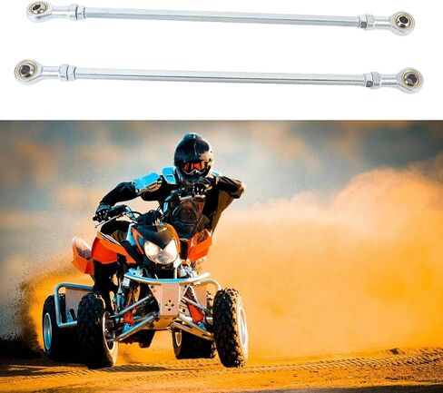 طقم قضيب ربط توجيه قابل للتعديل مع نهاية سبائك فولاذية عالية الصلابة لسباقات Go Kart Fun Cart ATV Quad in Kuwait