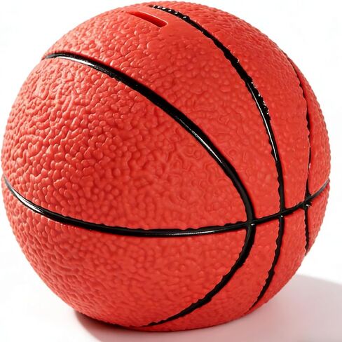 LANKIN Basketball Piggy Bank for Kids Shatterproof Money Bank for Boys and Girls Unbreakable PVC Coin Bank for Children Room Decor Birthday (Small Size) in Saudi Arabia